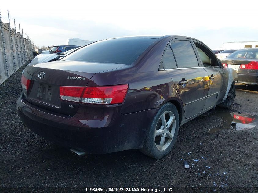 2006 Hyundai Sonata Gl VIN: 5NPET46FX6H053574 Lot: 11984650