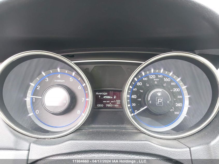 2013 Hyundai Sonata Limited VIN: 5NPEC4AC0DH574183 Lot: 11984660