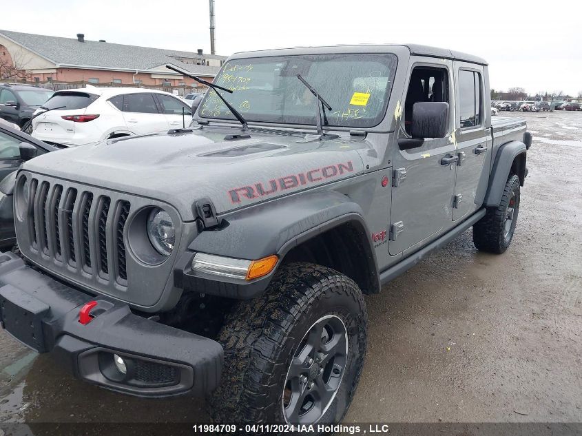 2023 Jeep Gladiator Rubicon VIN: 1C6JJTBG5PL534298 Lot: 11984709