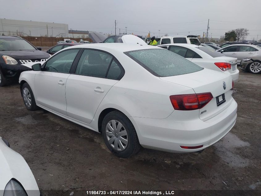 2017 Volkswagen Jetta S VIN: 3VW2B7AJ5HM200803 Lot: 11984723