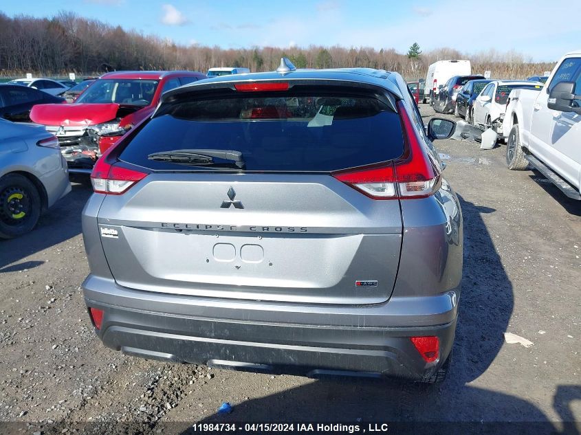 2022 Mitsubishi Eclipse Cross Es VIN: JA4ATUAA4NZ601080 Lot: 39235988