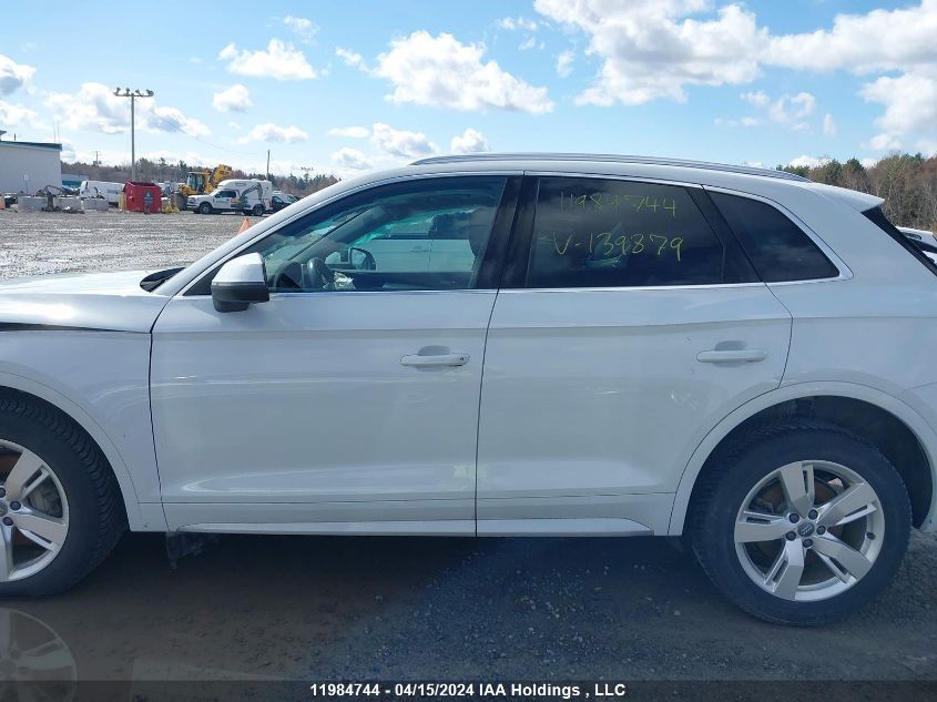 2018 Audi Q5 VIN: WA1CNAFY5J2139879 Lot: 11984744