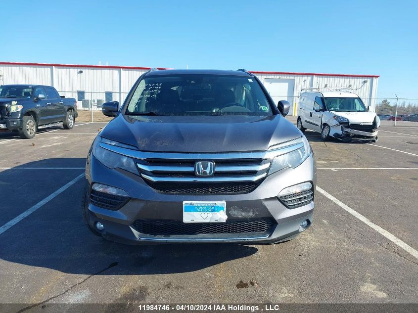 2018 Honda Pilot VIN: 5FNYF6H9XJB500693 Lot: 11984746