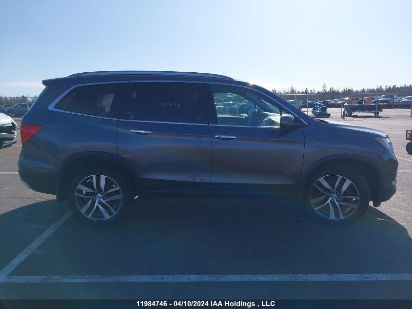 2018 Honda Pilot VIN: 5FNYF6H9XJB500693 Lot: 11984746