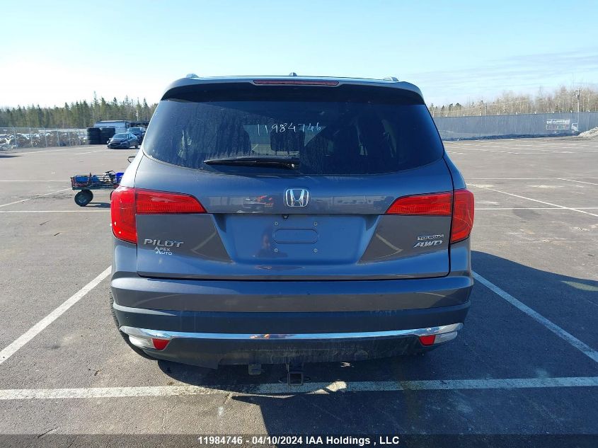 2018 Honda Pilot VIN: 5FNYF6H9XJB500693 Lot: 11984746