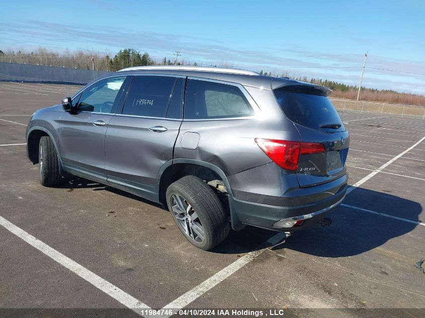 2018 Honda Pilot VIN: 5FNYF6H9XJB500693 Lot: 11984746