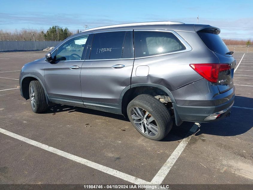 2018 Honda Pilot VIN: 5FNYF6H9XJB500693 Lot: 11984746
