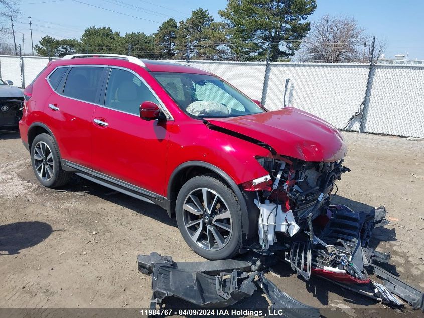 2017 Nissan Rogue VIN: 5N1AT2MV1HC793599 Lot: 11984767