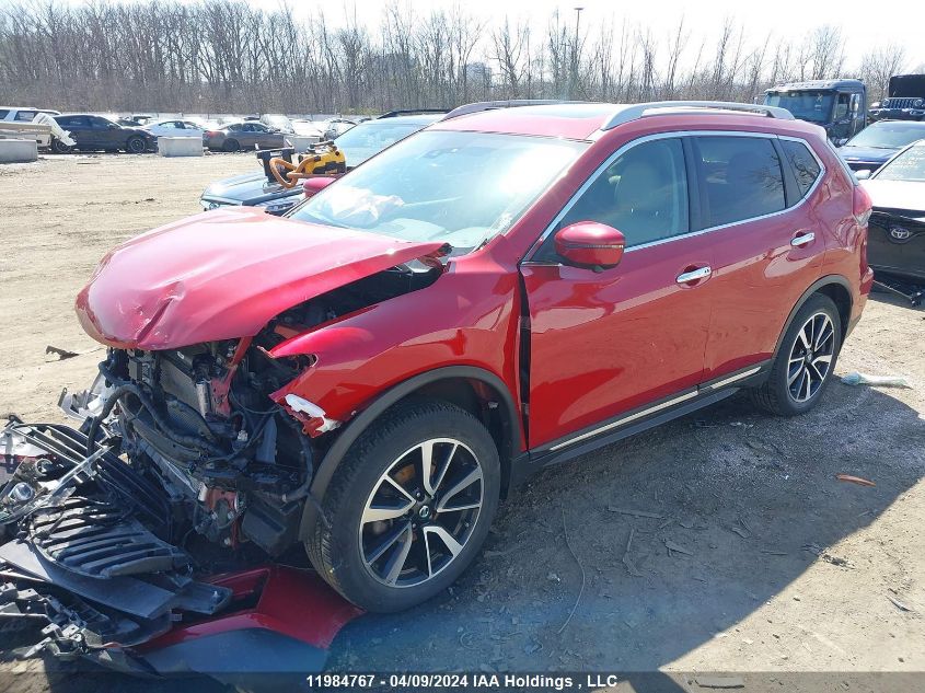 2017 Nissan Rogue VIN: 5N1AT2MV1HC793599 Lot: 11984767