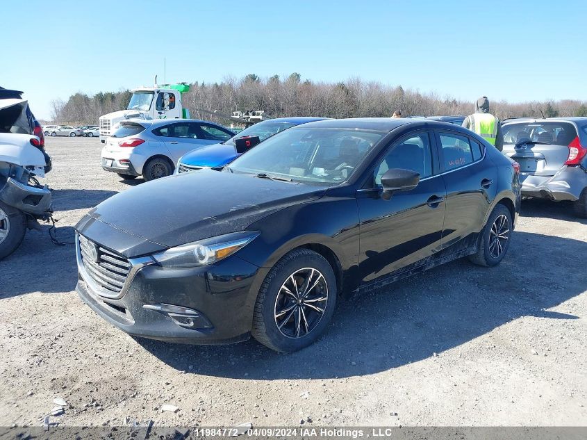 2018 Mazda 3 Grand Touring VIN: JM1BN1W3XJ1168810 Lot: 11984772