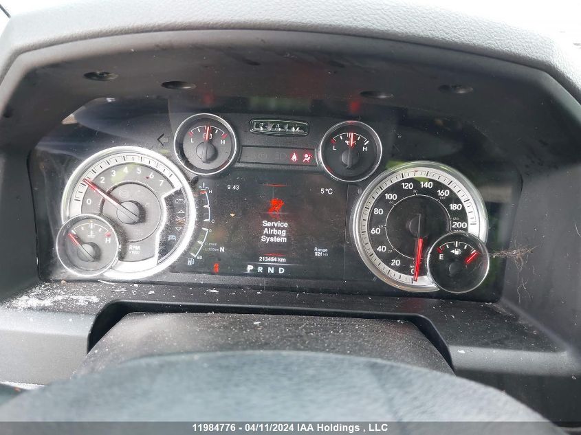 2016 Ram 1500 Slt VIN: 1C6RR7LT5GS349771 Lot: 11984776