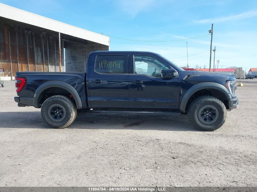 2022 Ford F150 Raptor VIN: 1FTFW1RG6NFA81993 Lot: 11984784