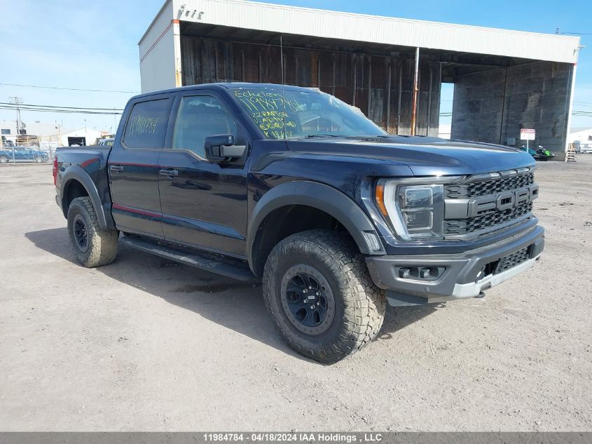 2022 Ford F150 Raptor VIN: 1FTFW1RG6NFA81993 Lot: 11984784