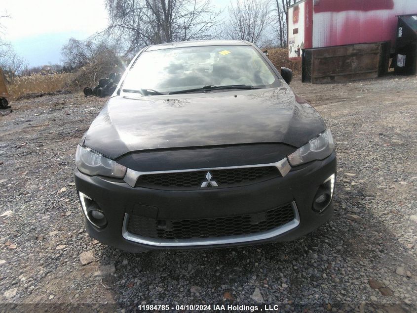 2017 Mitsubishi Lancer Es/Se/Sel VIN: JA32V2FW0HU601428 Lot: 11984785