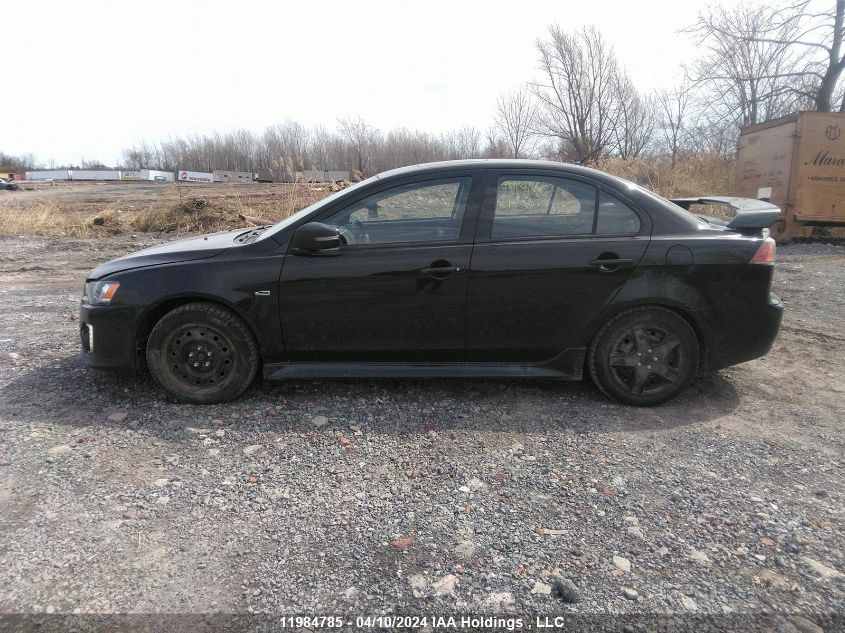 2017 Mitsubishi Lancer Es/Se/Sel VIN: JA32V2FW0HU601428 Lot: 11984785