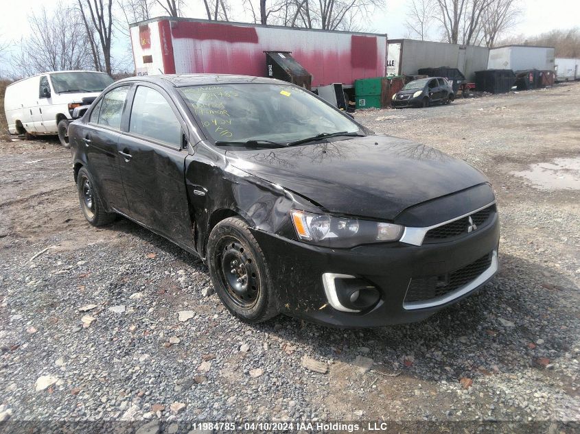 2017 Mitsubishi Lancer Es/Se/Sel VIN: JA32V2FW0HU601428 Lot: 11984785