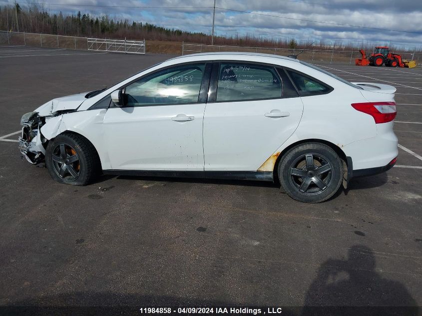 2013 Ford Focus Se VIN: 1FADP3F28DL287573 Lot: 11984858