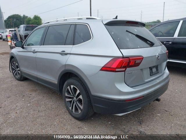 2020 Volkswagen Tiguan VIN: 3VV2B7AXXLM143015 Lot: 11984909