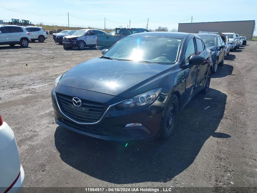 2016 Mazda Mazda3 VIN: 3MZBM1V76GM305323 Lot: 11984917