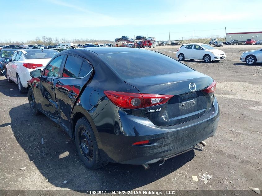 2016 Mazda Mazda3 VIN: 3MZBM1V76GM305323 Lot: 11984917