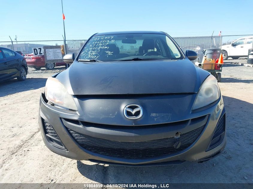 2011 Mazda Mazda3 VIN: JM1BL1VF4B1371307 Lot: 11984959