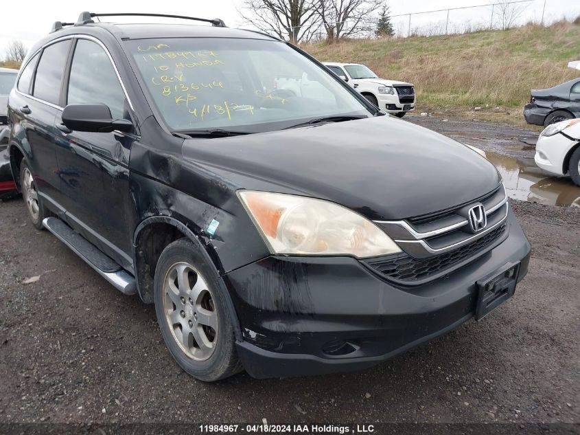 2010 Honda Cr-V VIN: 5J6RE4H38AL813644 Lot: 11984967