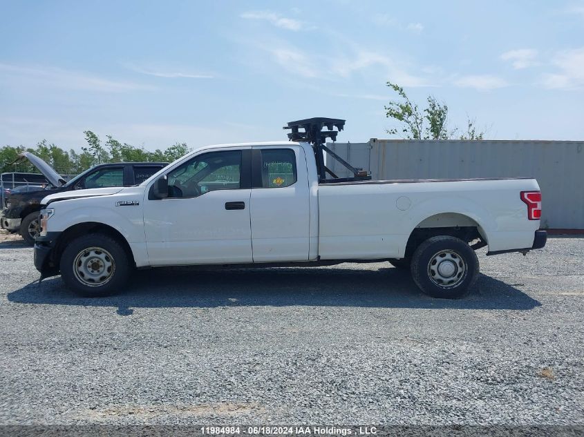 2018 Ford F150 Super Cab VIN: 1FTEX1CP6JKE73066 Lot: 11984984