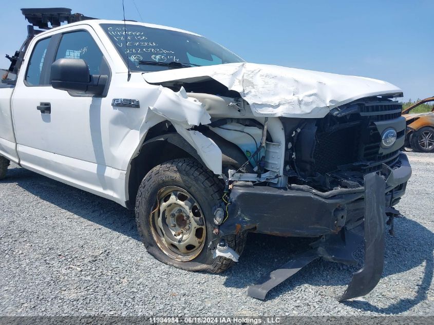 2018 Ford F150 Super Cab VIN: 1FTEX1CP6JKE73066 Lot: 11984984