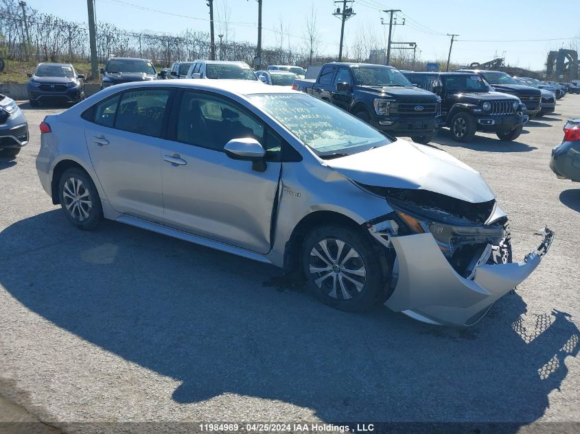 2020 Toyota Corolla Le VIN: JTDBBRBE8LJ025078 Lot: 11984989