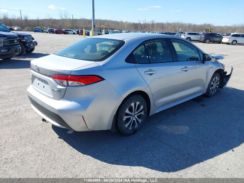 2020 Toyota Corolla Le VIN: JTDBBRBE8LJ025078 Lot: 11984989