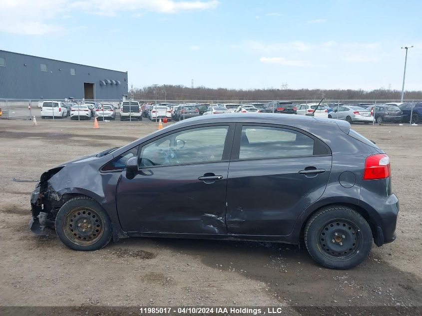 2016 Kia Rio Lx VIN: KNADM5A36G6605690 Lot: 39240764