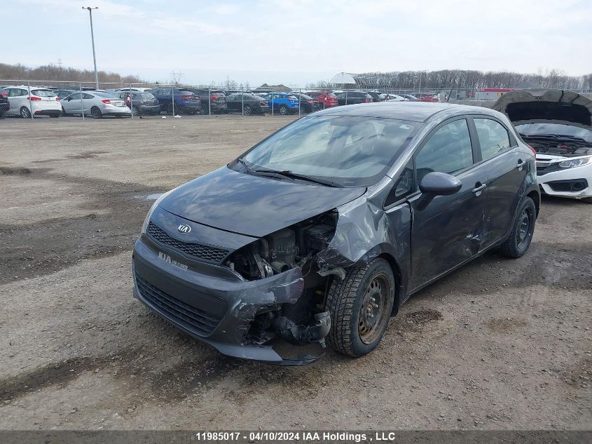 2016 Kia Rio Lx VIN: KNADM5A36G6605690 Lot: 39240764