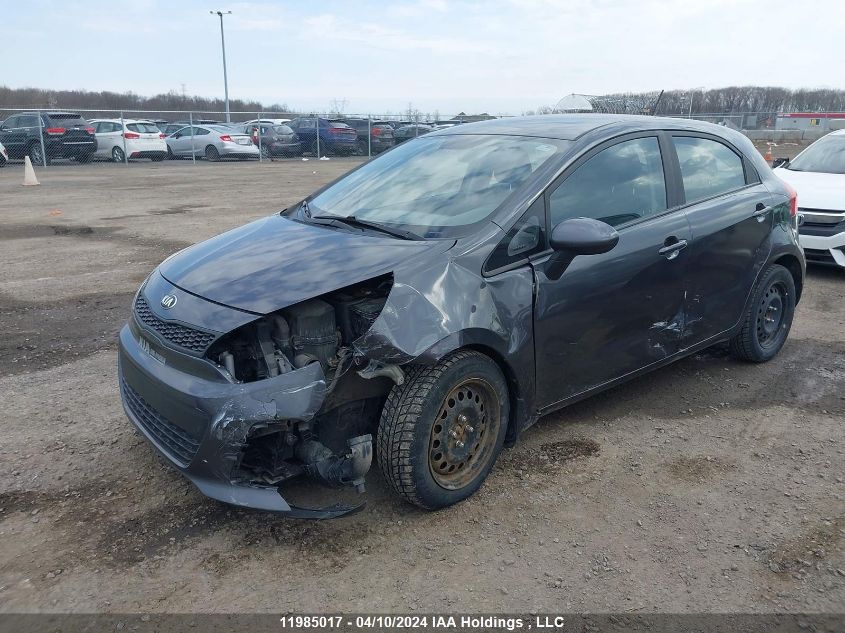 2016 Kia Rio Lx VIN: KNADM5A36G6605690 Lot: 39240764