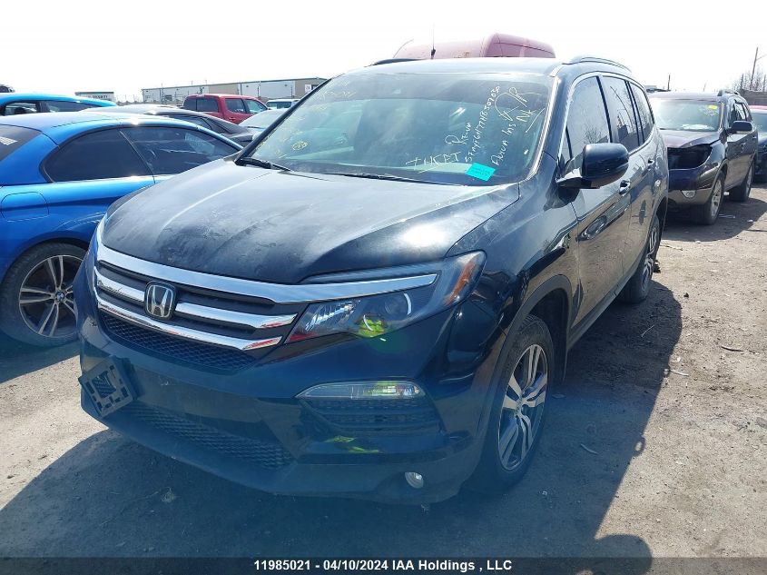 2017 Honda Pilot VIN: 5FNYF6H77HB507030 Lot: 11985021