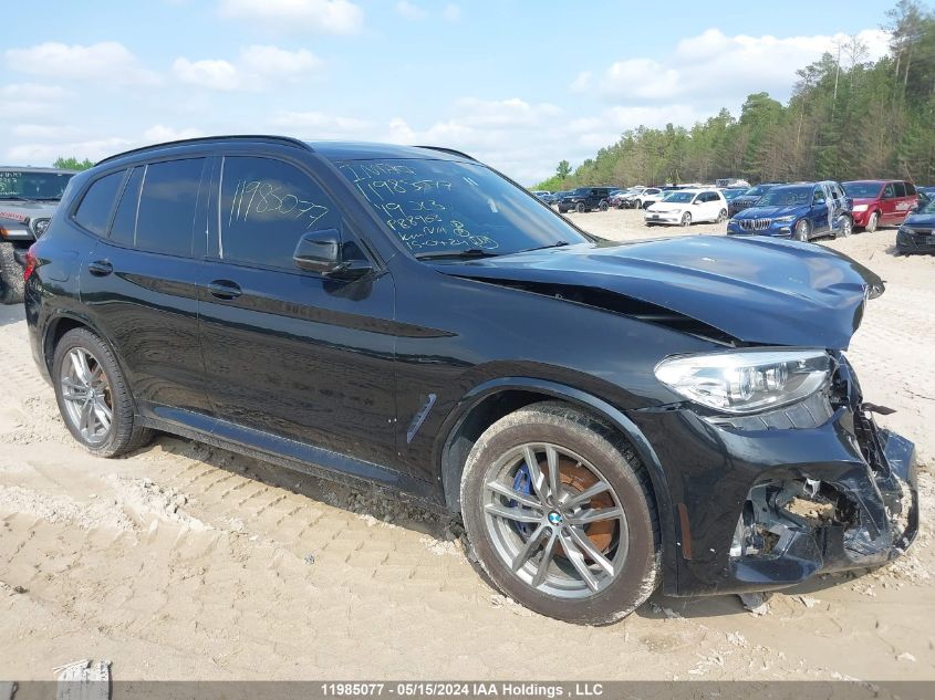 2019 BMW X3 3.0I VIN: 5UXTR9C59KLP88968 Lot: 11985077