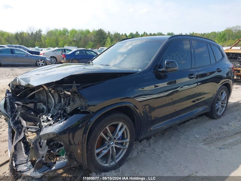 2019 BMW X3 3.0I VIN: 5UXTR9C59KLP88968 Lot: 11985077