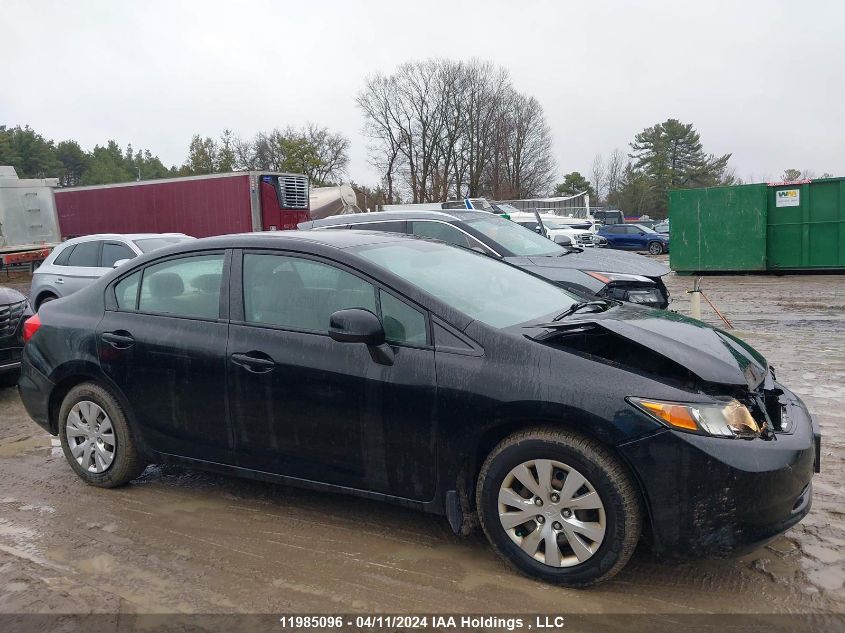 2012 Honda Civic Sdn VIN: 2HGFB2F41CH121583 Lot: 50311784