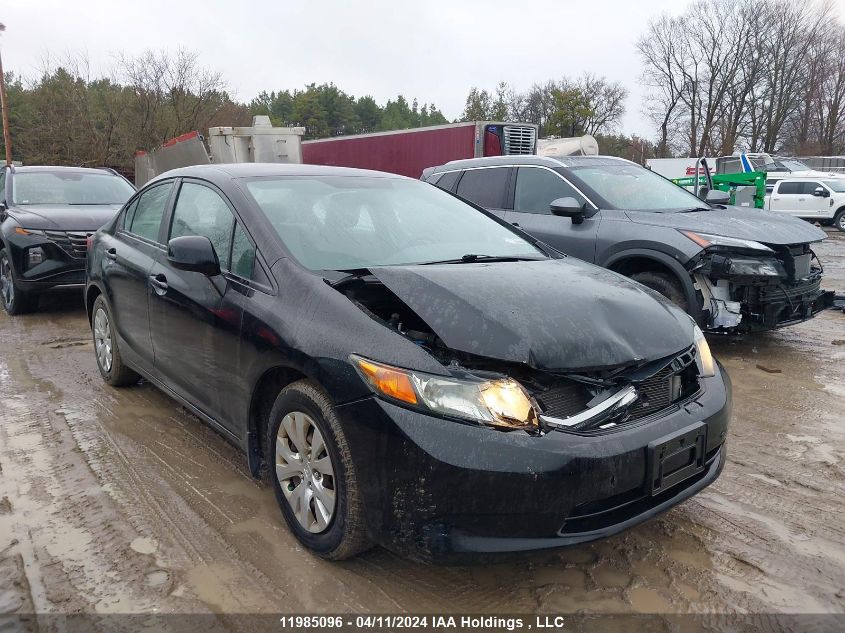 2012 Honda Civic Sdn VIN: 2HGFB2F41CH121583 Lot: 11985096