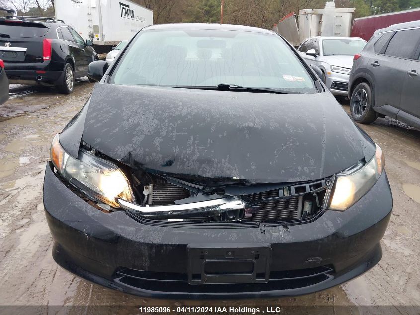 2012 Honda Civic Sdn VIN: 2HGFB2F41CH121583 Lot: 11985096