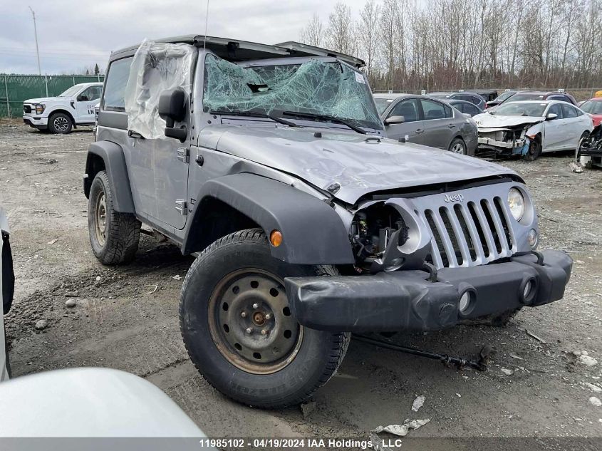 2017 Jeep Wrangler Sport VIN: 1C4AJWAG1HL690058 Lot: 11985102