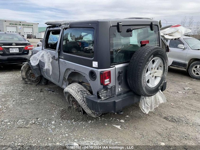 2017 Jeep Wrangler Sport VIN: 1C4AJWAG1HL690058 Lot: 11985102