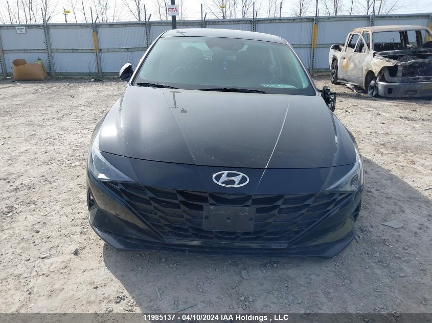 2022 Hyundai Elantra Sel VIN: KMHLM4AG3NU354000 Lot: 11985137