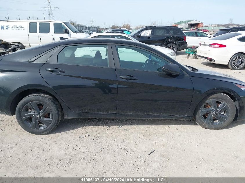 2022 Hyundai Elantra Sel VIN: KMHLM4AG3NU354000 Lot: 11985137