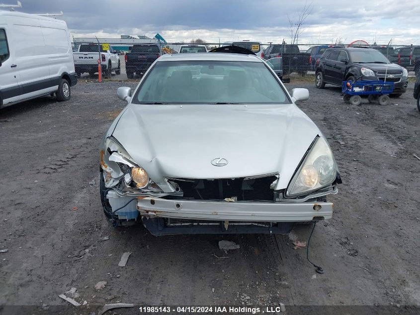 2004 Lexus Es 330 VIN: JTHBA30GX45008327 Lot: 11985143