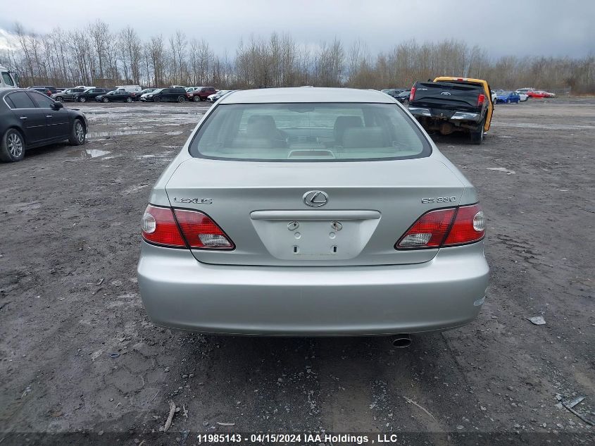 2004 Lexus Es 330 VIN: JTHBA30GX45008327 Lot: 11985143