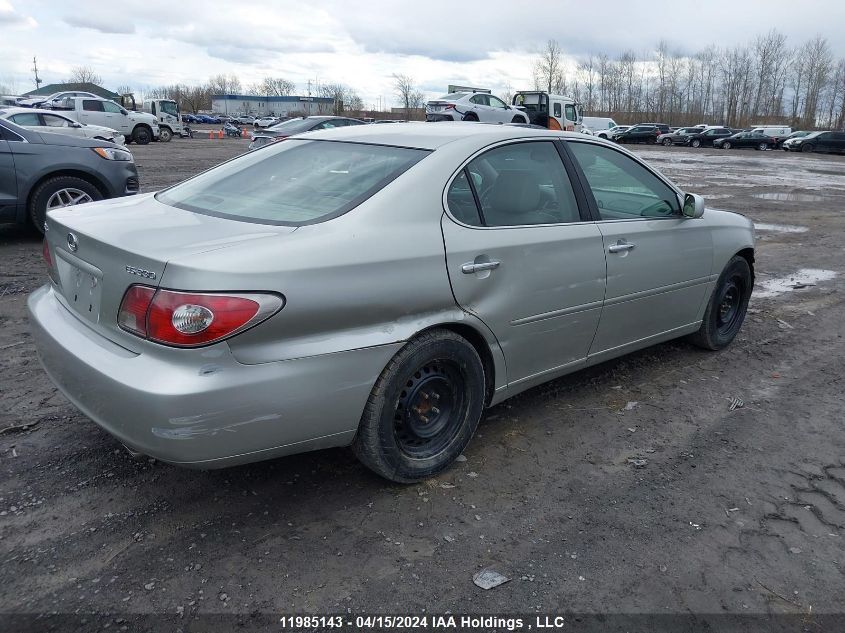 2004 Lexus Es 330 VIN: JTHBA30GX45008327 Lot: 11985143