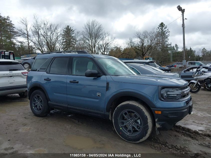2024 Ford Bronco Sport Big Bend VIN: 3FMCR9B64RRE61168 Lot: 11985159