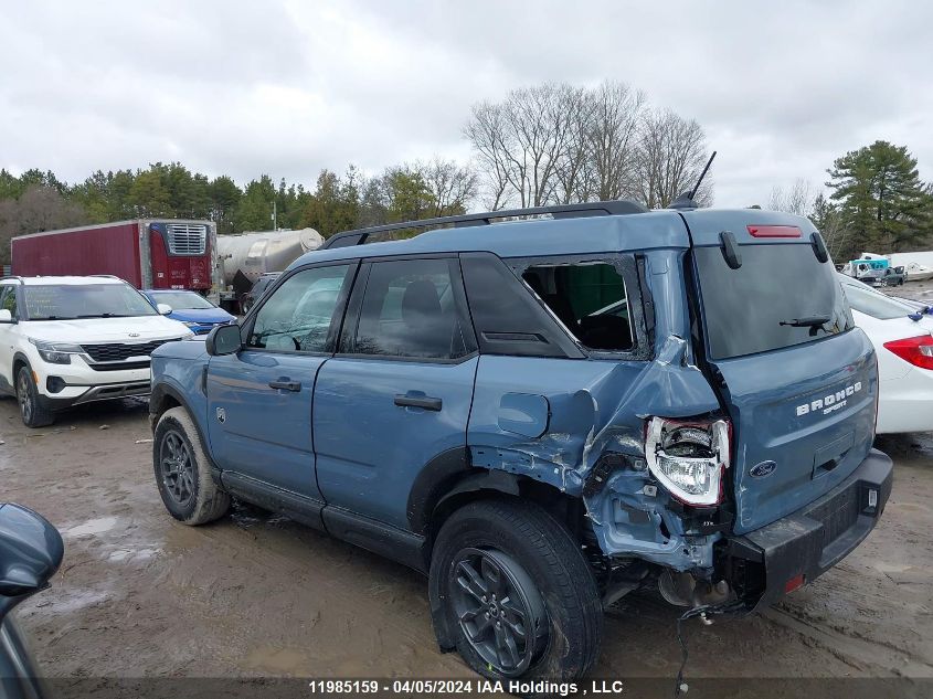 2024 Ford Bronco Sport Big Bend VIN: 3FMCR9B64RRE61168 Lot: 11985159