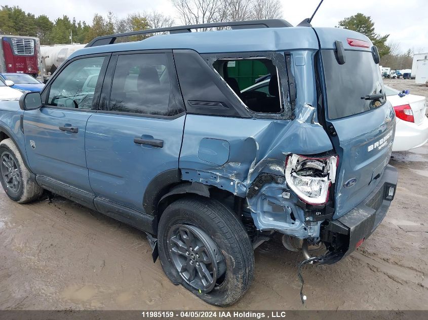 2024 Ford Bronco Sport Big Bend VIN: 3FMCR9B64RRE61168 Lot: 11985159