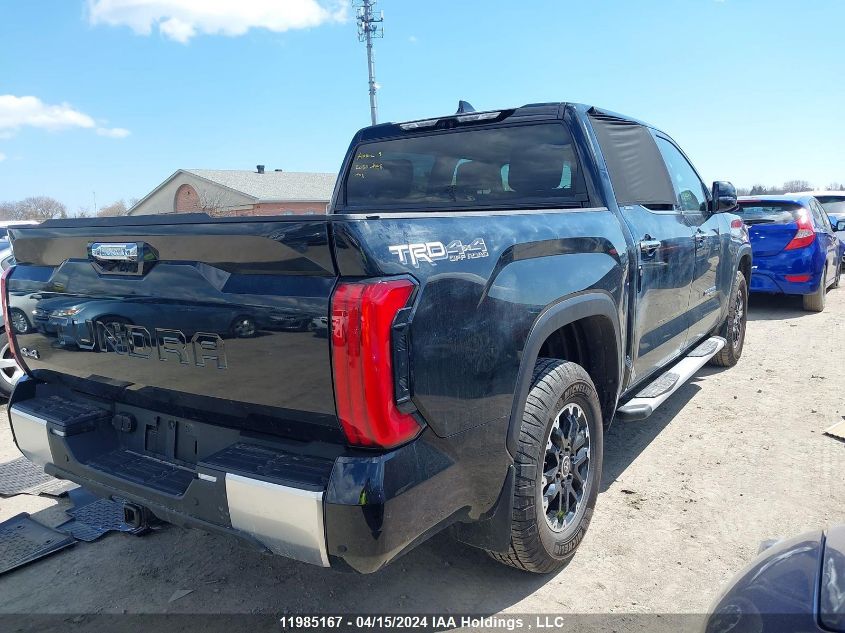 2023 Toyota Tundra Crewmax Limited VIN: 5TFJA5DB3PX127790 Lot: 11985167